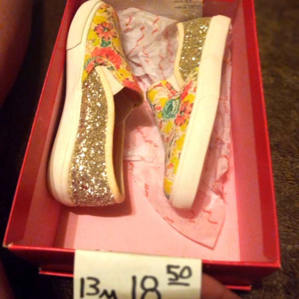 Stride Rite size 13 little girls shoes. Brand new in box with tags.